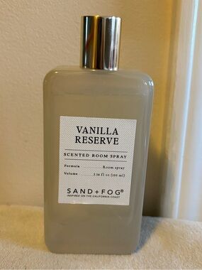 SAND + FOG Vanilla Reserve Scented Spray 100ml Brand New!!